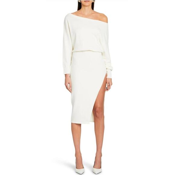 Ser.o.ya. women’s NWT’s Francie knit dress in cream. Size small - Picture 3 of 9